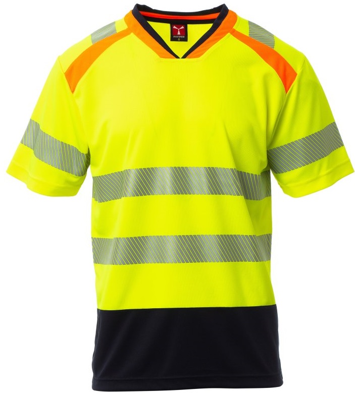 PAYPER ALLEY zweifarbiges Warnschutz-T-Shirt UPF 50+ S00739-0028 RK Infra