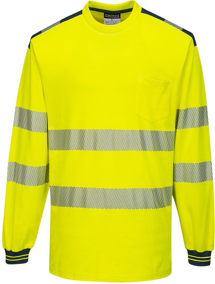 PW3™ Warnschutz T-Shirt, langarm, T185 RK Infra