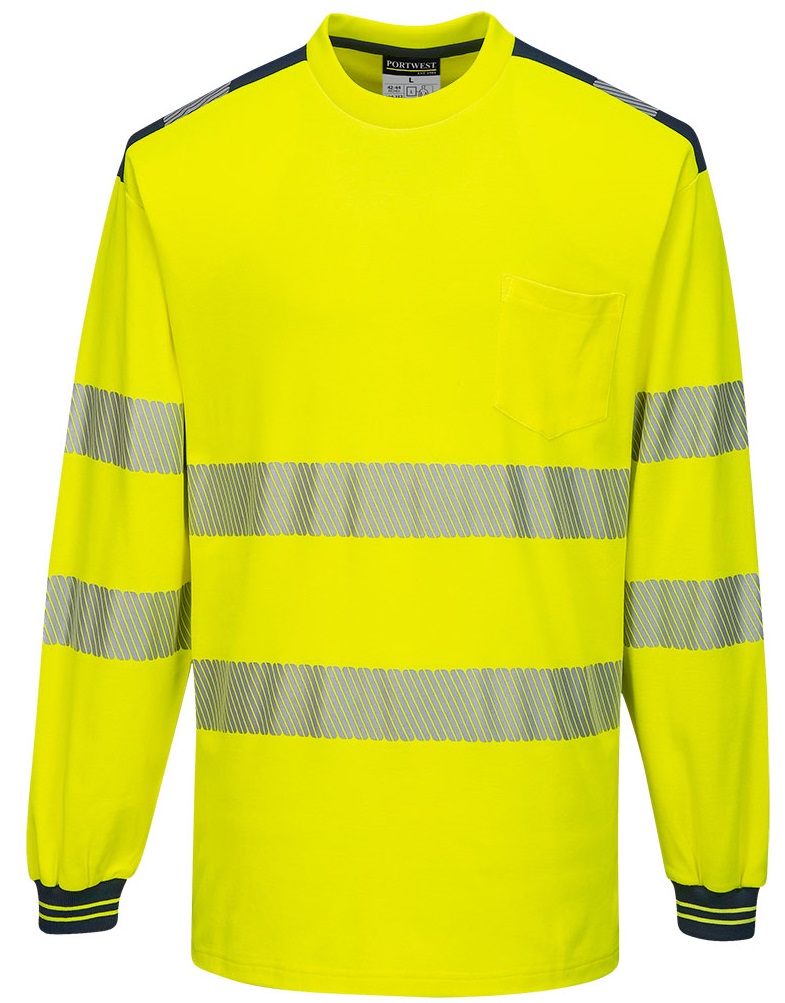PW3™ Warnschutz T-Shirt, langarm, T185 RK Infra